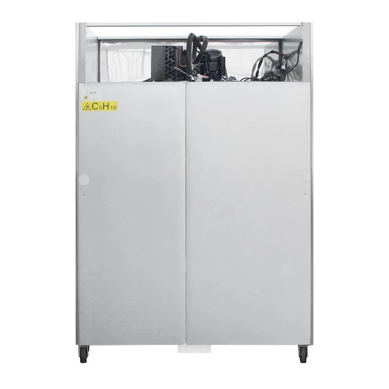 Polar Série G Armoire réfrigérée professionnelle 1200 litres avec portes divisées