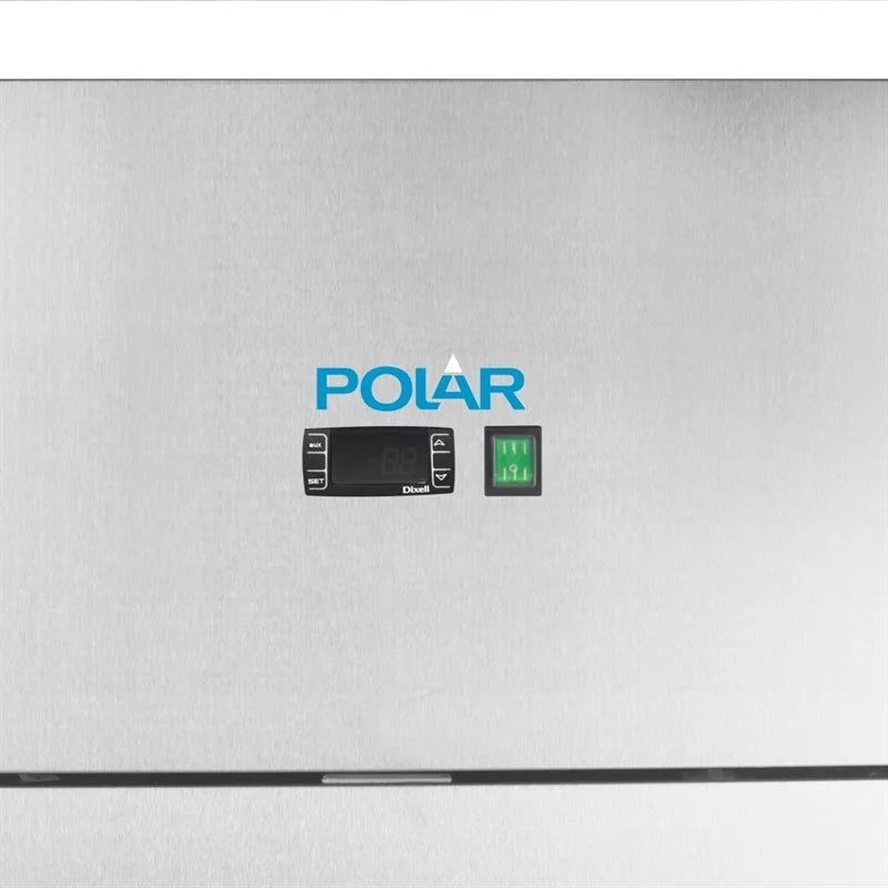 Polar Série G Armoire réfrigérée professionnelle 1200 litres avec portes divisées