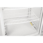 Polar C-Serie Tischkühlvitrine 86 Liter mit gebogener Tür, weiß