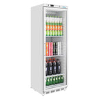 Polar C-Serie Lagerkühlschrank 400 Liter mit Glastür, weiß