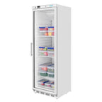 Polar C-Serie Lagerkühlschrank 400 Liter mit Glastür, weiß