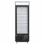 Polar G-Serie Gefrierschrank 412 Liter mit Glastür, schwarz