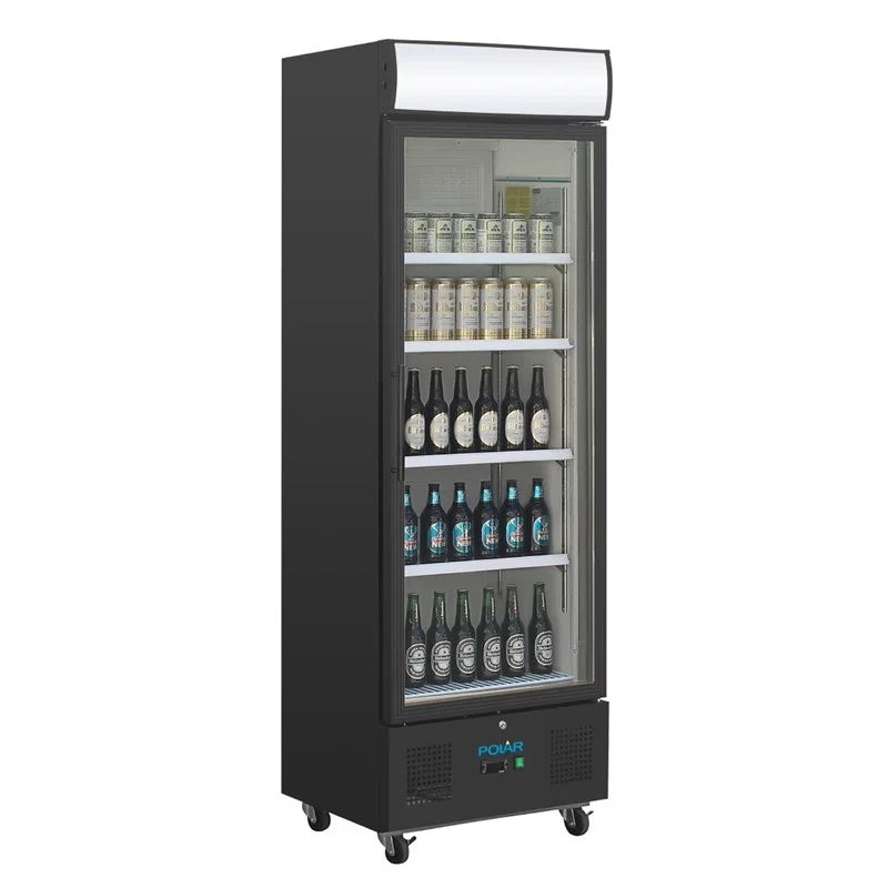 Polar G-Serie Getränkekühlschrank 368 Liter, schwarz