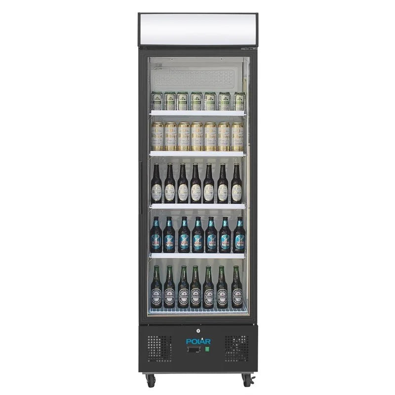 Polar G-Serie Getränkekühlschrank 368 Liter, schwarz