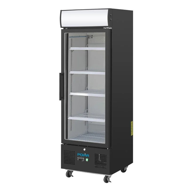Polar G-Serie Getränkekühlschrank 218 Liter, schwarz