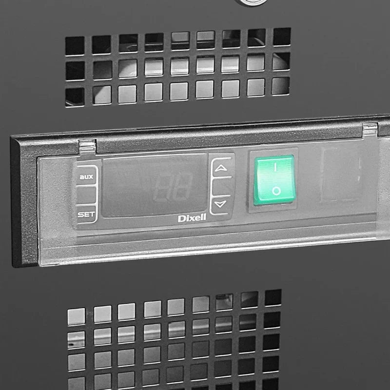 Arrière-bar réfrigéré Polar série G grande hauteur 2 portes abattantes