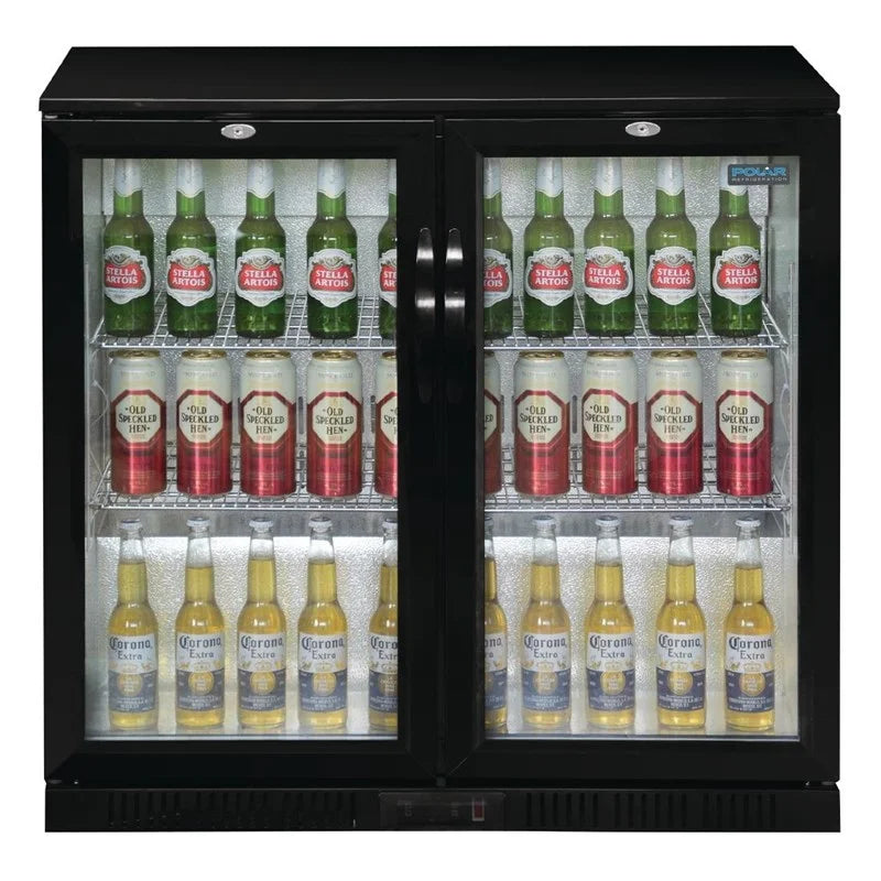 Polar G-Serie Barkühlschrank mit 2 Klapptüren 208 Liter