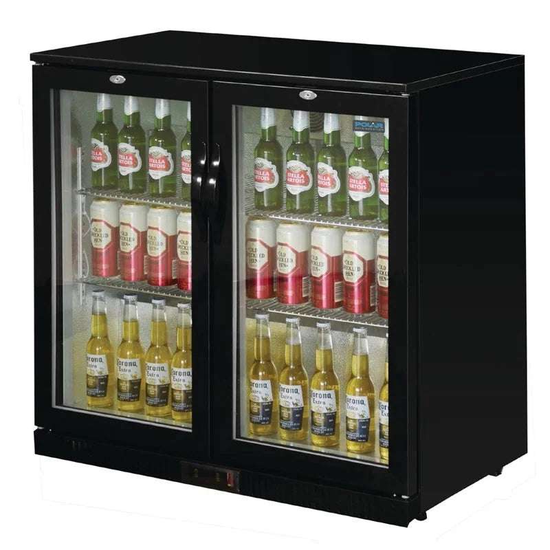 Polar G-Serie Barkühlschrank mit 2 Klapptüren 208 Liter