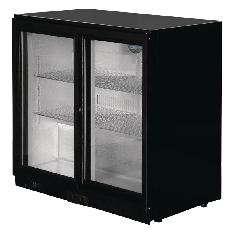 Arrière-bar Polar Série G avec 2 portes coulissantes 208 Litres