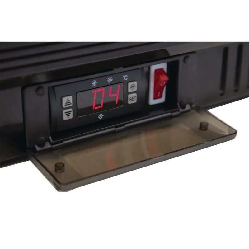 Polar G-Serie Barkühlschrank mit 3 Schiebetüren 330 Liter