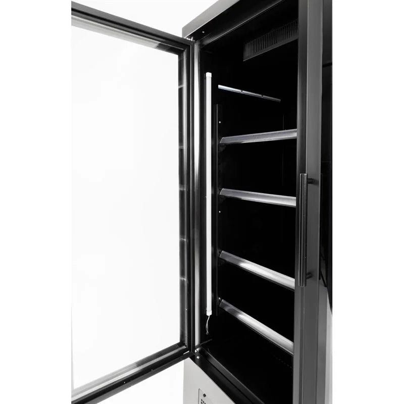 Polar G-Serie armoire à boissons 744 Litres 2 portes, noir