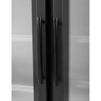 Polar G-Serie armoire à boissons 744 Litres 2 portes, noir