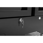Polar G-Serie armoire à boissons 744 Litres 2 portes, noir