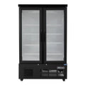 Polar G-Serie Gefrierschrank 744 Liter mit Glastür, 2-türig, schwarz