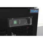 Polar G-Serie Gefrierschrank 744 Liter mit Glastür, 2-türig, schwarz
