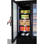 Polar G-Serie Gefrierschrank 744 Liter mit Glastür, 2-türig, schwarz
