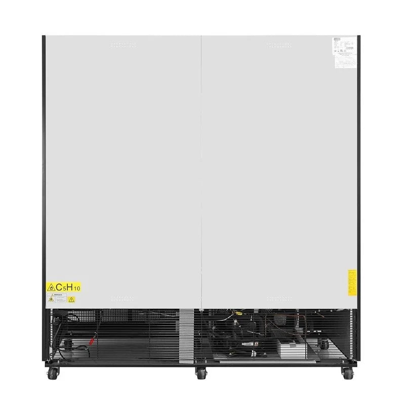 Polar G-Serie Gefrierschrank 1156 Liter mit Glastür, 3-türig, schwarz