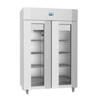 Armoire de congélation Polar série U 1400 Litres avec porte vitrée, haute efficacité énergétique