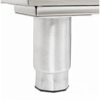Lave-vaisselle à capot traversant Buffalo Digital avec pompe de vidange 9,7 kW triphasé