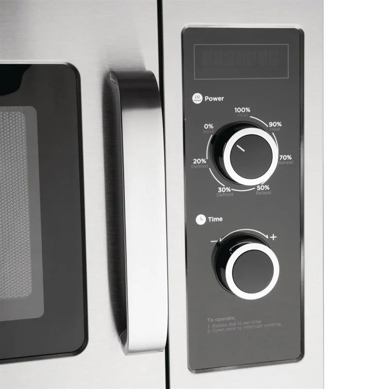 Buffalo professionelle Mikrowelle manuell 34L 1800W