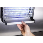 Eazyzap destructeur d’insectes LED 50 m² 9 W, économe en énergie