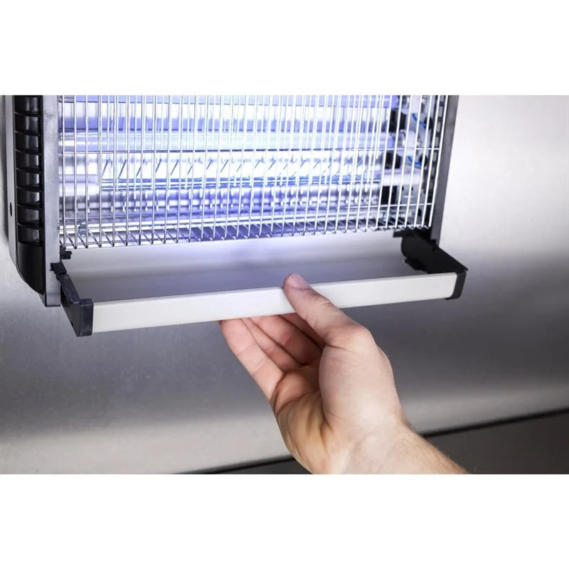 Eazyzap destructeur d’insectes LED 50 m² 9 W, économe en énergie