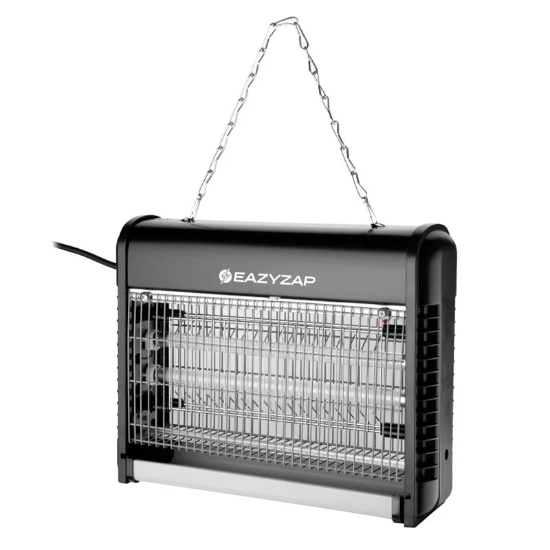 Eazyzap destructeur d’insectes LED 50 m² 9 W, économe en énergie