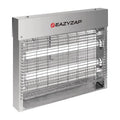 Eazyzap LED Insektenvernichter 30m² 8W, gebürsteter Edelstahl, energieeffizient