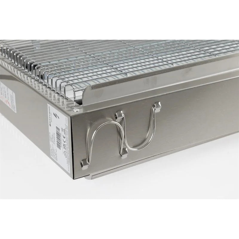 Eazyzap LED Insektenvernichter 150m² 20W, gebürsteter Edelstahl, energieeffizient