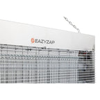 Eazyzap LED Insektenvernichter 150m² 20W, gebürsteter Edelstahl, energieeffizient