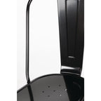 Chaises d’appoint Bolero Bistro en acier noir (lot de 4)