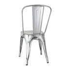 Chaises de bistrot Bolero en acier galvanisé (lot de 4)
