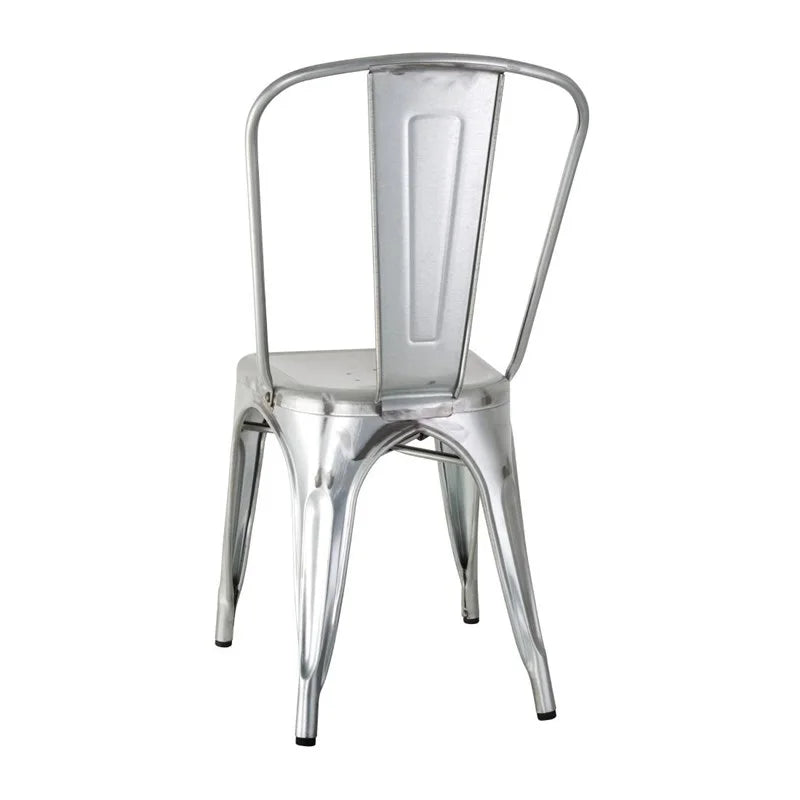 Chaises de bistrot Bolero en acier galvanisé (lot de 4)