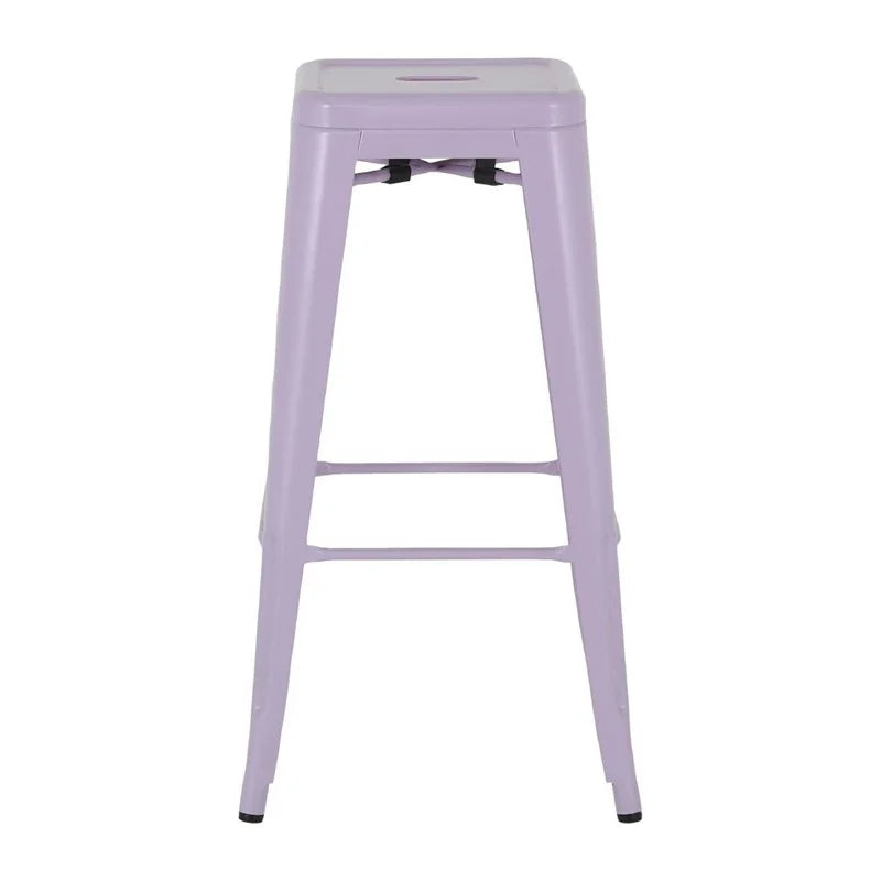 Bolero Bistro Metall Hohe Hocker Flieder Pop (4 Stück)