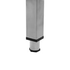 Table de lavage Basic 12x6 avec 2 cuves, dosseret et étagère inférieure