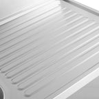 Spültisch ECO 10x6 mit 1 Becken links