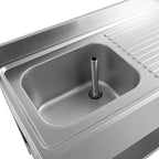 Spültisch ECO 10x6 mit 1 Becken links