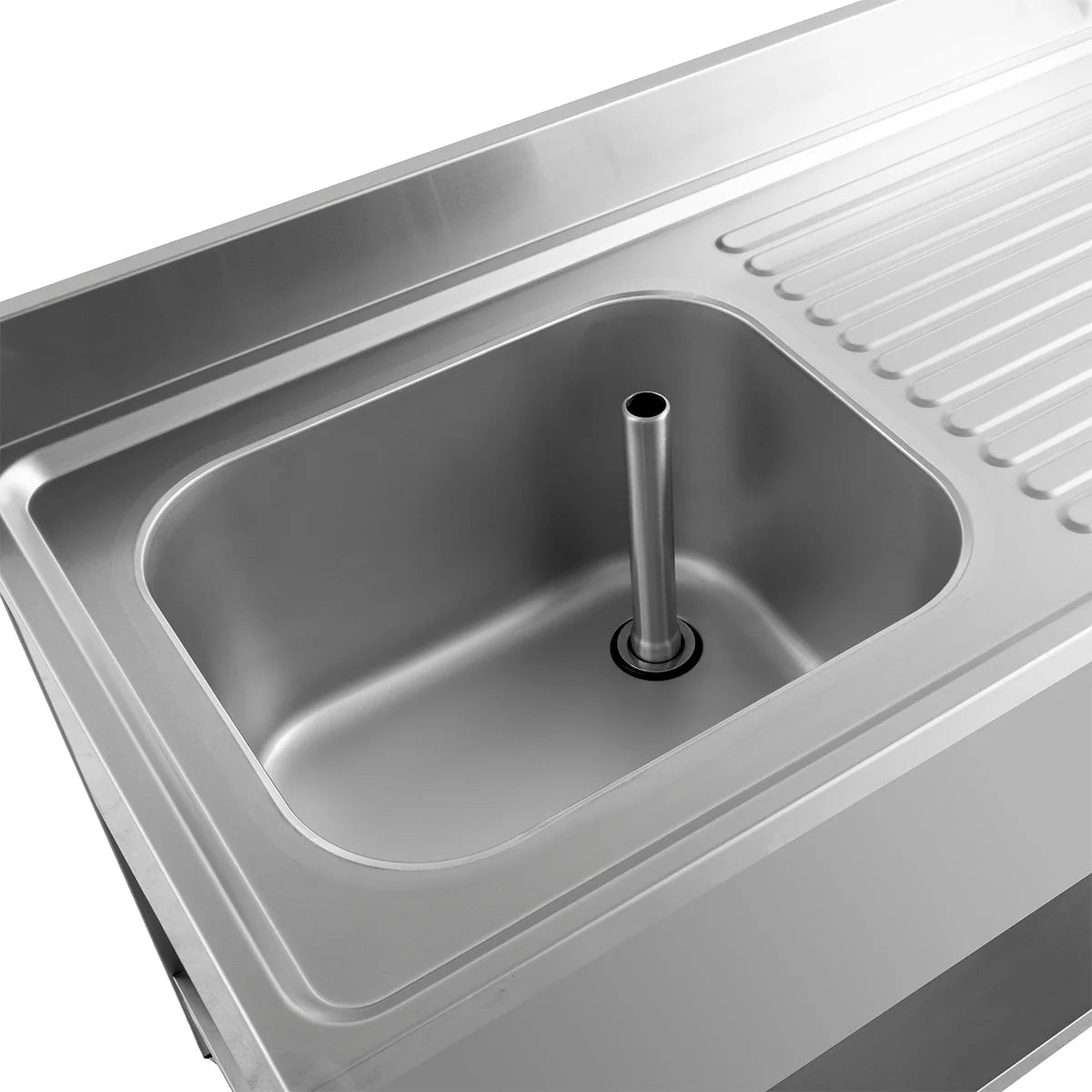Spültisch ECO 10x6 mit 1 Becken links