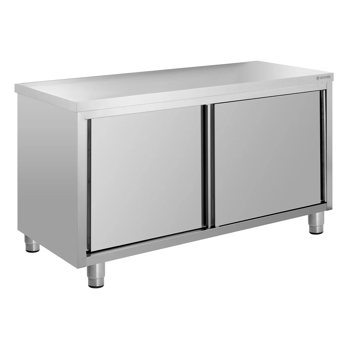 Armoire de travail en inox ECO 12x6 sans dosseret