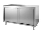 Edelstahl Durchreicheschrank ECO 10x7 mit Schiebetüren