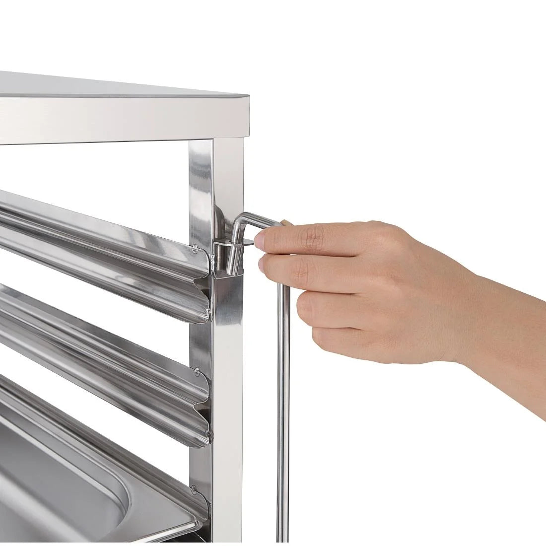 Chariot à grilles Vogue ECO GN 1/1 avec 7 niveaux