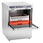 Geschirrspülmaschine ECO 50x50 cm Korbmaß, mit Reiniger- & Klarspüldosierer, mit Ablaufpumpe & Enthärter, Made in Europe, 230 Volt
