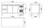 Kühltisch ECO 2/2 - GN 1/1