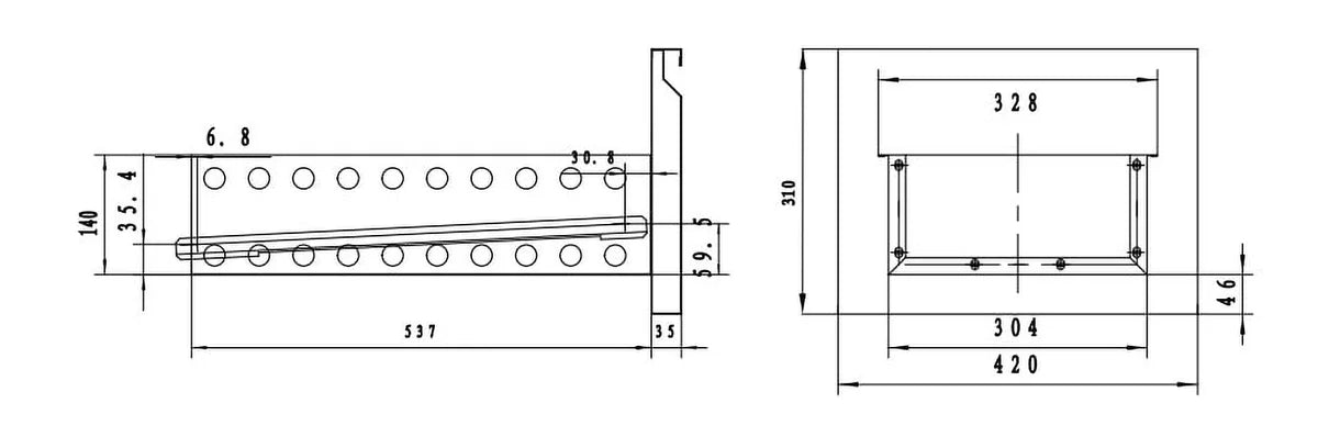 Kühltisch ECO 2/2 - GN 1/1