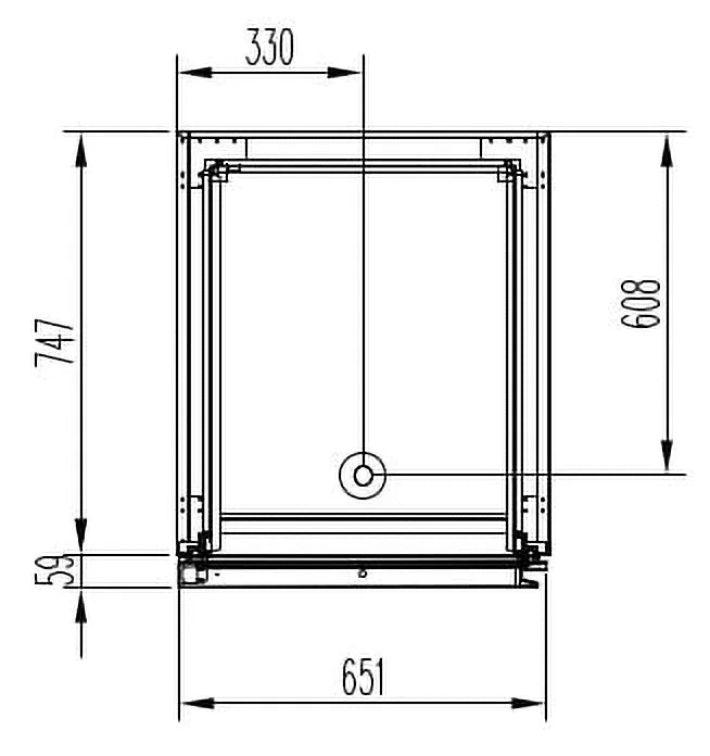 Armoire de congélation Profi 700 GN 2/1 Superior
