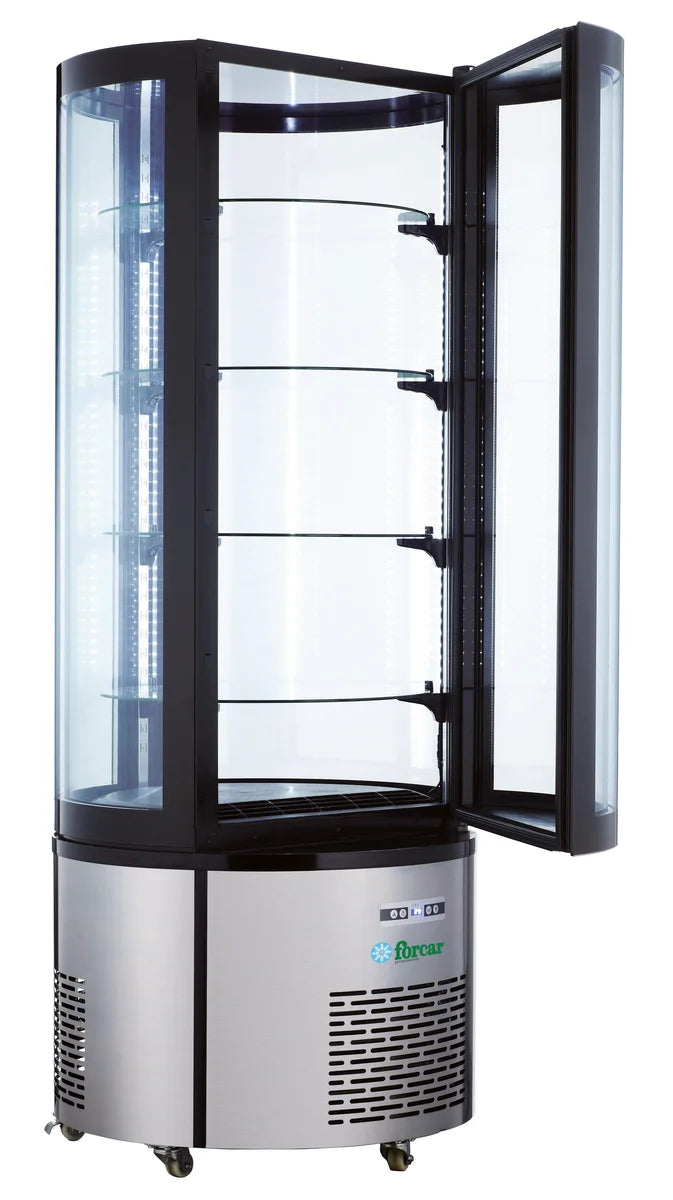 FORCAR Kuchenvitrine ARC400RC 400 Liter, LED-Beleuchtung
