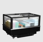 Tefcold Impuls Kühlinsel / Tiefkühlinsel EIB-D1015-B1 1512 mm, LED, schwarz