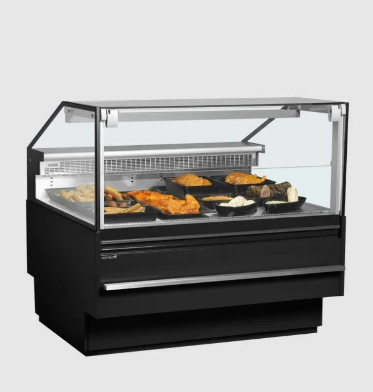 Tefcold Bedien-Kühltheke SOCA12590B 1298 mm, LED, schwarz