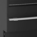 Tefcold Bedien-Kühltheke SOCA45INTB 45 Grad Eckstück 1120 mm, LED, schwarz