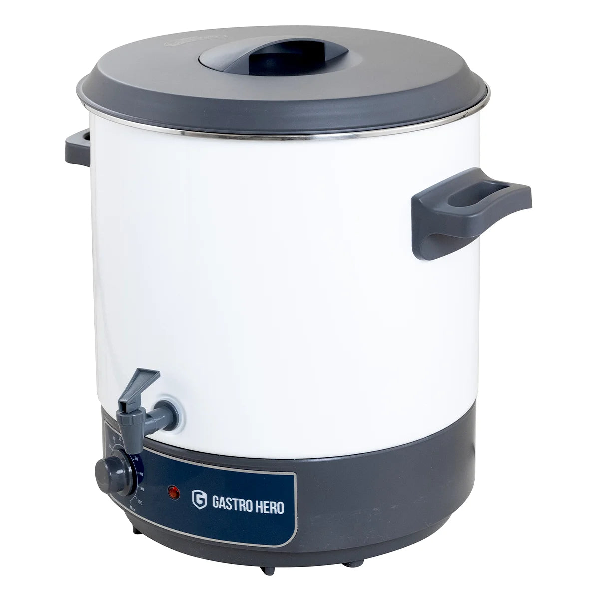 Glühweintopf / Einkochtopf ECO 23 Liter, 1800 W, mit Zapfhahn